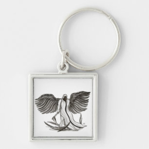 Angel Uriel Key Ring