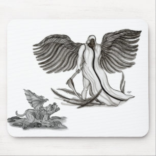 Angel Uriel Mouse Mat