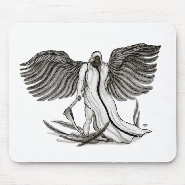 Angel Uriel Mouse Mat (Front)