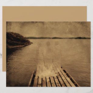 Angel Vintage Antique Brown Sepia Texture