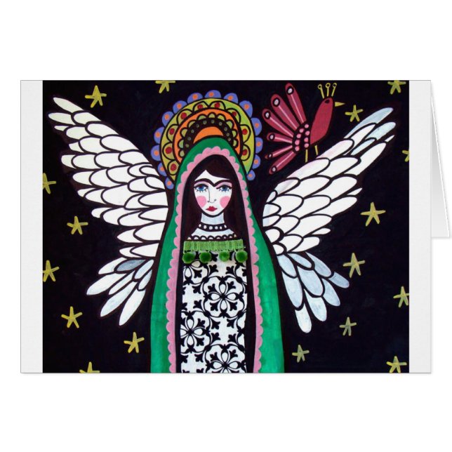 Angel Virgin of Guadalupe Art by Heather Galler (Front Horizontal)