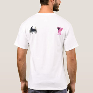 ANGEL vs DEVIL decisions choices good vs evil T-Shirt