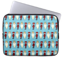Angel Vs. Devil Pattern Retro Fun Cartoon