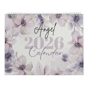 Angel Wall Calendar 2026