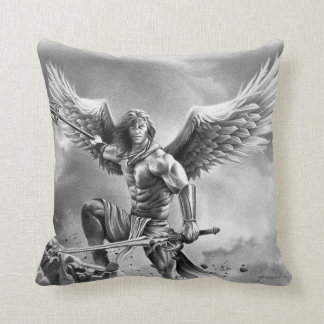 ANGEL WARRIOR Throw Pillow