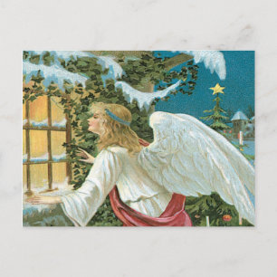 Angel Watching Postcard
