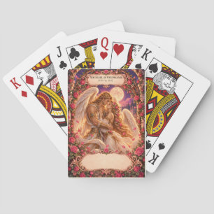 Angel Wedding Guest Book Signing Deck Playing Cards
