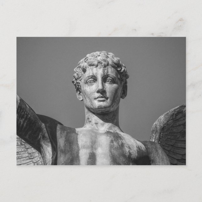 Angel, Welsh National War Memorial. Cardiff Postcard (Front)