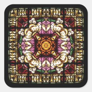 Angel Window Kaleidoscope Sticker