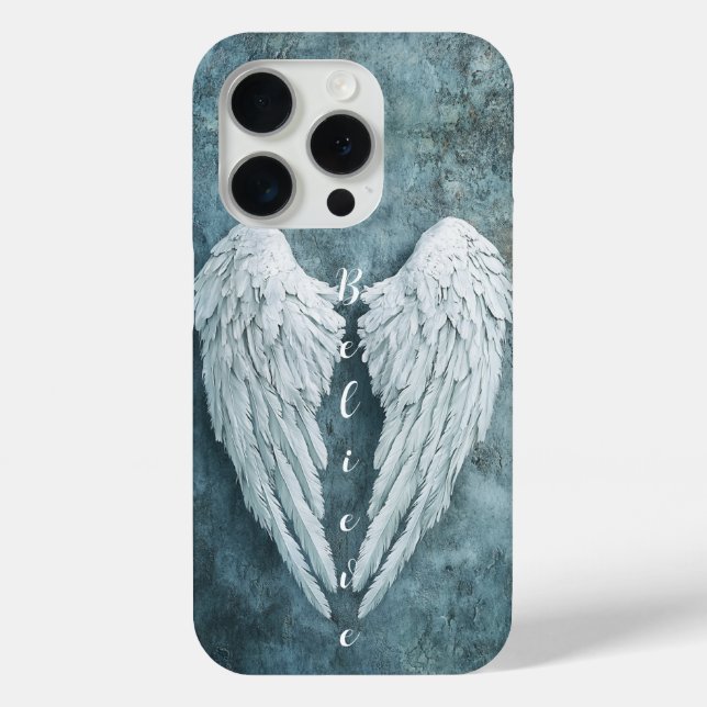 Angel Wing Phone Case, Believe Case-Mate iPhone Case (Back)