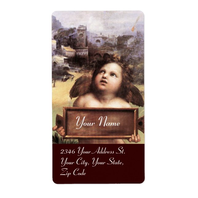 ANGEL / Winged Cherub, (Front)