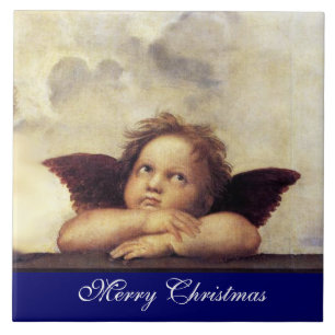 ANGEL / Winged Cherub Tile