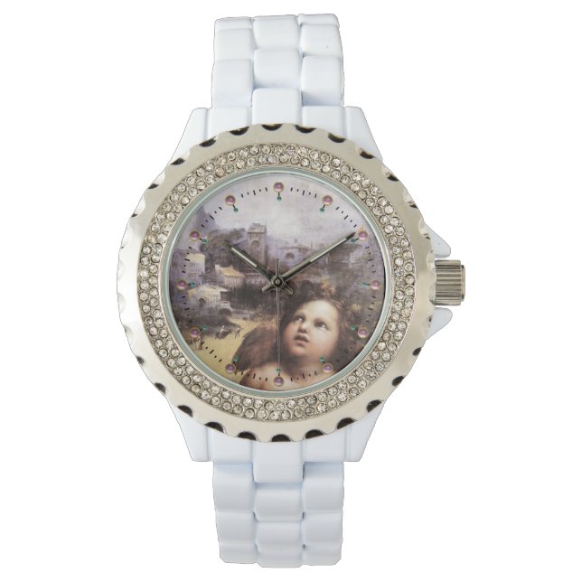 ANGEL ,Winged Cherub Watch (Front)