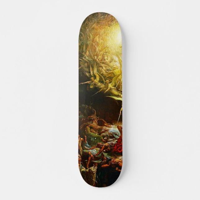 angel wings 2 skateboard (Front)
