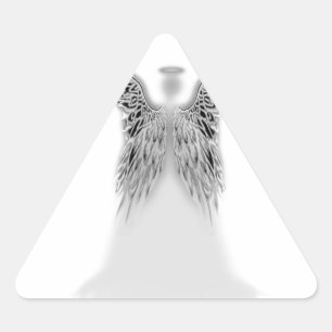 Angel Wings and Light Triangle Sticker