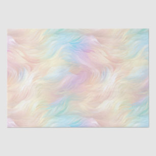 Angel Wings Aqua Blue Pink  Tissue Paper