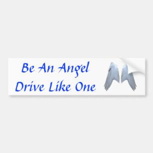 Angel Wings Bumper Sticker