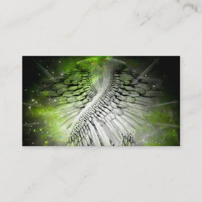 Angel Wings Business Card (Front)