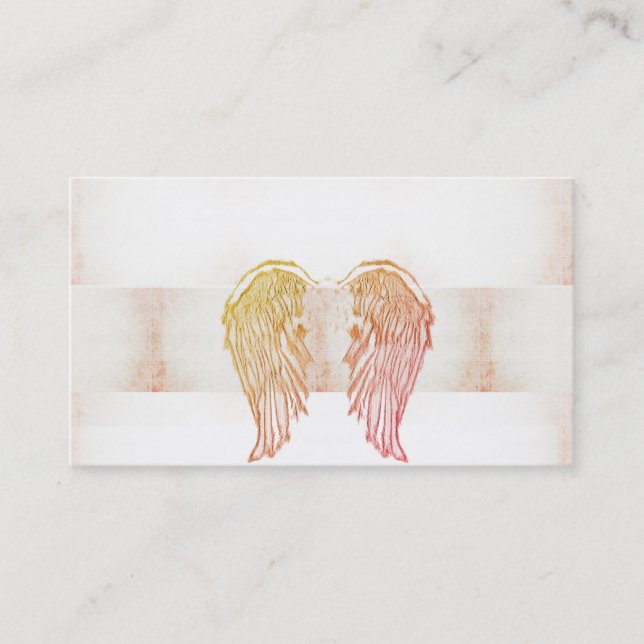 Angel Wings,Christian,Spiritual,Business Cards (Front)
