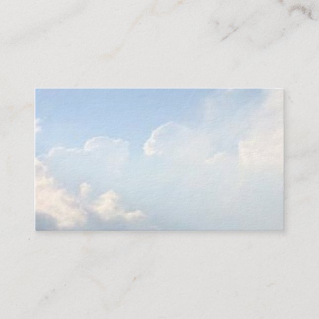 Angel Wings Christian Spiritual Business Cards (Front)