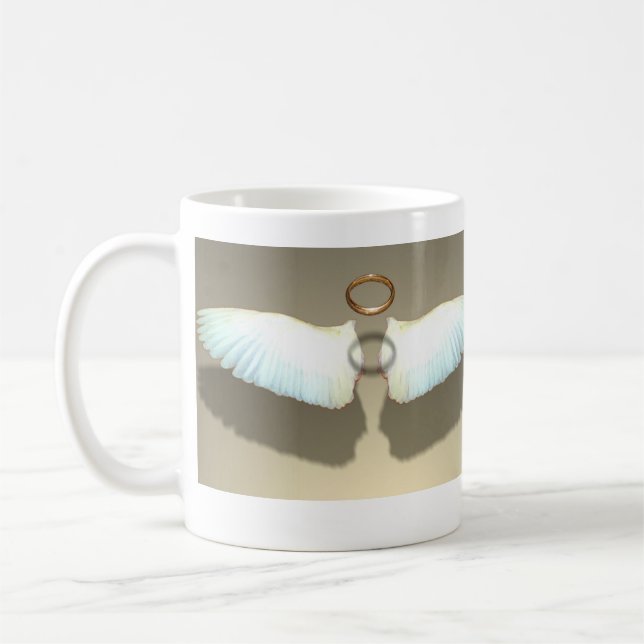 Angel Wings Coffee Cup (Left)