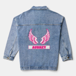Angel Wings Denim Jacket