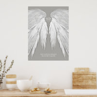 ANGEL WINGS Elegant Grey Wedding