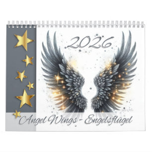 Angel Wings – Engelsflügel 2026  Calendar