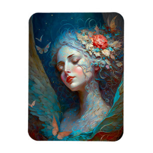 Angel Wings Fantasy Art Magnet