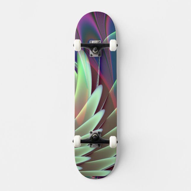 Angel Wings Fractal Skateboard (Front)