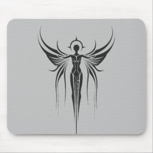 Angel Wings Hopeful Inspiration Magical Wonder Art Mouse Mat