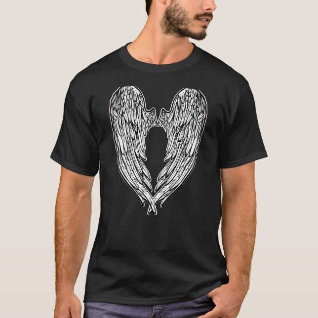 Angel Wings In The Back T-Shirt (Front)