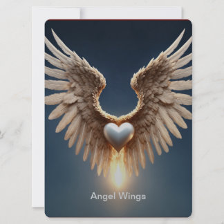 Angel Wings Invitation
