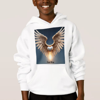 Angel Wings Kids' Pullover Hoodie