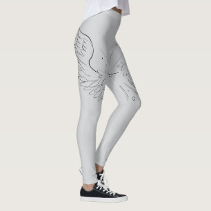 {angel wings} Leggings