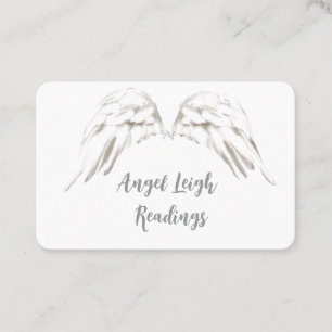Angel Wings Light, Spiritual, Reiki, business card
