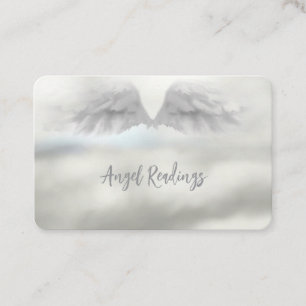 Angel Wings Light, Spiritual, Reiki, business card