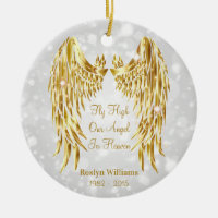 Angel Wings Memorial Loss Of Loved One Christmas