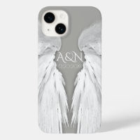 ANGEL WINGS Monogram Elegant Grey