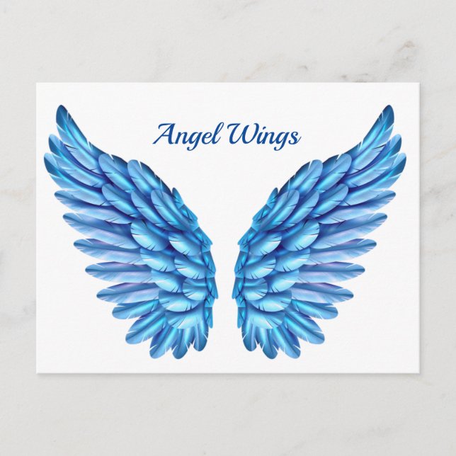 Angel Wings Postcard (Front)