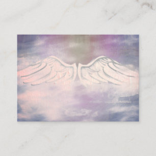 Angel Wings Spiritual Lightworker Business Card