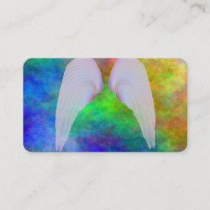 Angel Wings Spiritual Reiki Yoga business cards