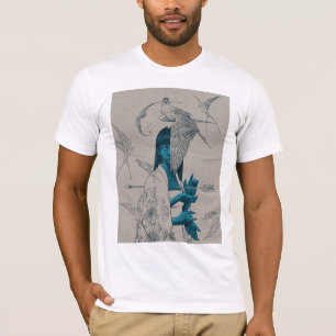 Angel Wings T-shirt – Minimal Spiritual Art