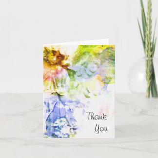 Angel Wings Thank You Card