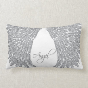 Angel Wings Throw Pillow