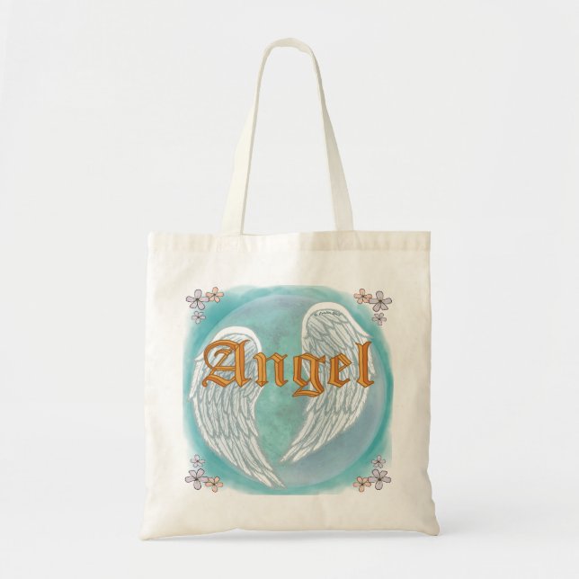 Angel Wings Tote Bag (Front)