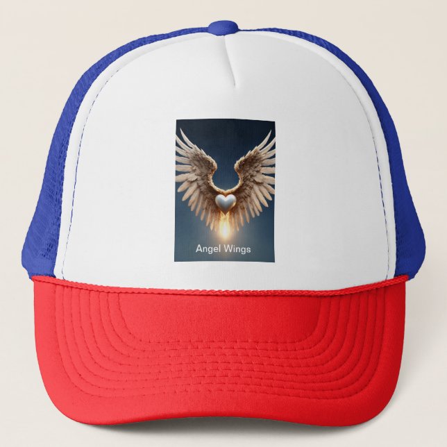 Angel Wings Trucker Hat (Front)