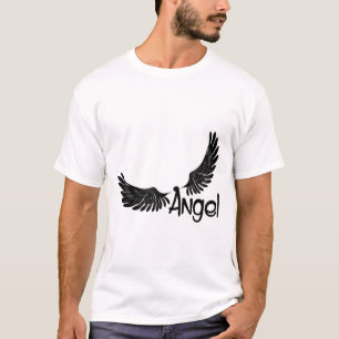 Angel Wings with Text T-Shirt