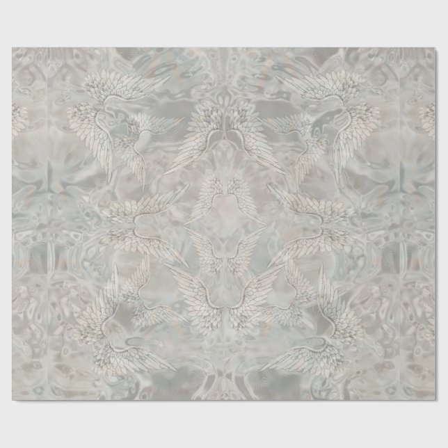 Angel Wings Wrapping Paper (Flat)