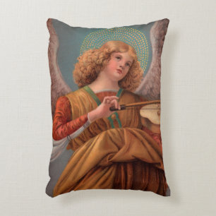 Angel with a Violin Rectangular Pillow